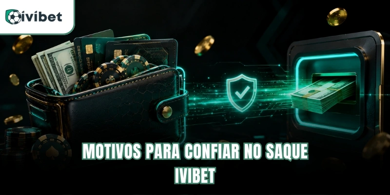 Saque Ivibet | Como Retirar Seus Ganhos Com Segurança 4 Motivos para confiar no saque Ivibet