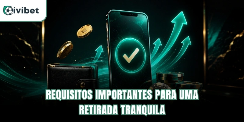 Saque Ivibet | Como Retirar Seus Ganhos Com Segurança 6 Requisitos importantes para uma retirada tranquila